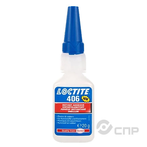 Клей цианоакрилатный Loctite 406 20гр в Аше